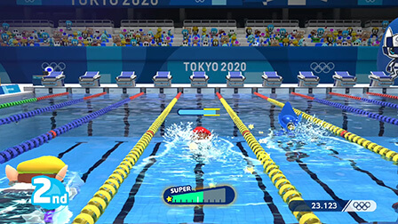 Плавание — 100 метров вольным стилем