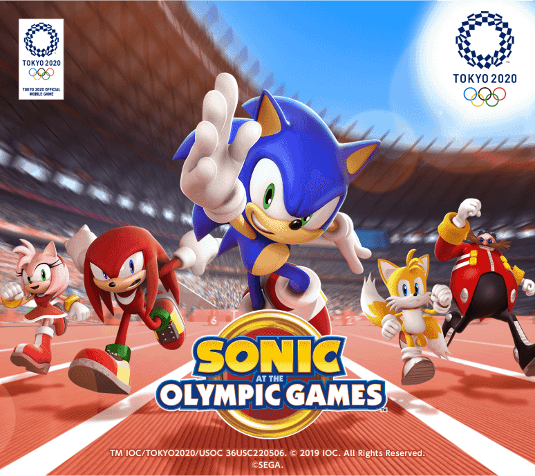 Sonic nos Jogos Olímpicos de Tóquio 2020™